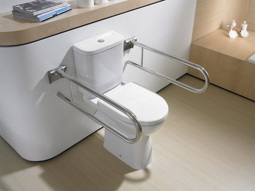 Tapa y asiento inodoro ACCESS 447x370 mm - Roca