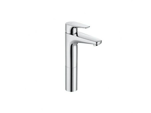 Monomando Atlas lavabo liso caño alto crom