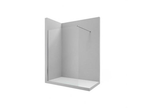 Mampara Victoria ducha Df 900 transparente plata Brillo