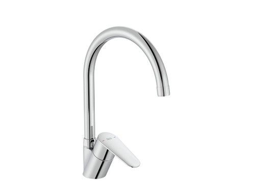 Grifo de cocina monomando con caño giratorio cromo Victoria Plus - Roca