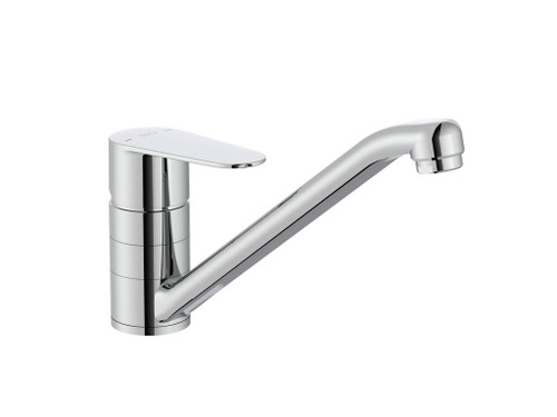 Grifo de cocina monomando con caño fundido cromo Victoria Plus - Roca