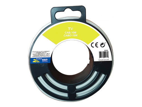 Carrete 10 mt cable TV Economico - Rubilec