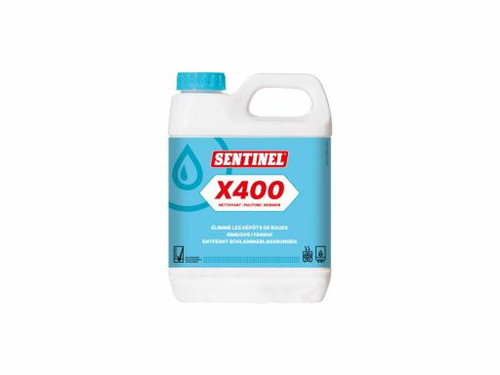 Desenlodador X-400 y dispersante multimetales para sistemas existentes 1Lt - Sentinel