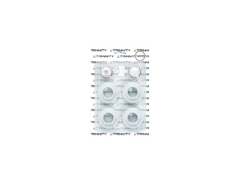 Trinnity Blister tapones 1 blancos
