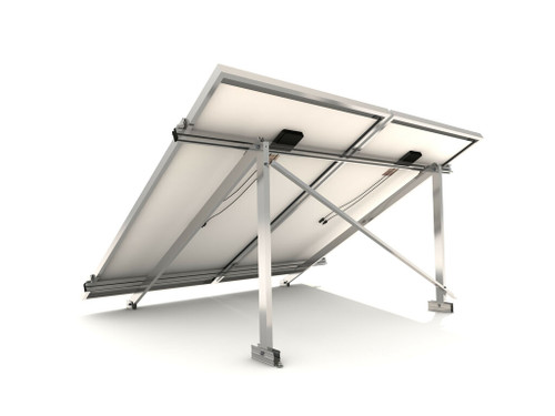 Estructura triangulo 4 panel vertical 2X1M inclinado 30º - Sunfer
