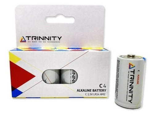 Pila baby C Lr14 1.5V 7500Mah 4914 alcalina (4U) - Trinnity