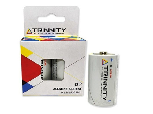 Trinnity pila mono D Lr20 1.5V 13800Mah 4920 alcalina (2U)