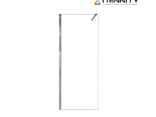 Trinnity mampara fijo 70X200 cristal transparente 8mm Cr Br