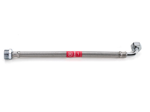 Flexible taq codo Hg-3/8-500-F agua