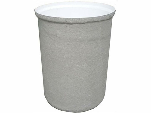 Depósito poliester alim.200L cilindrico con tapa