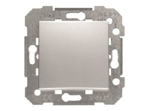 Interruptor unipolar serie Viva Plata Luna - BJC