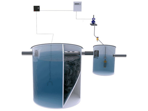 regenerador clarificador aguas grises 500 Litross - Trinnity