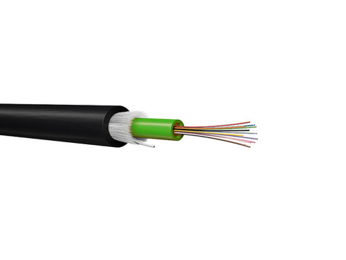 Cable universal sin halógenos 1X8 G50/125 OM3 3500N negro Dca 100M - Leoni