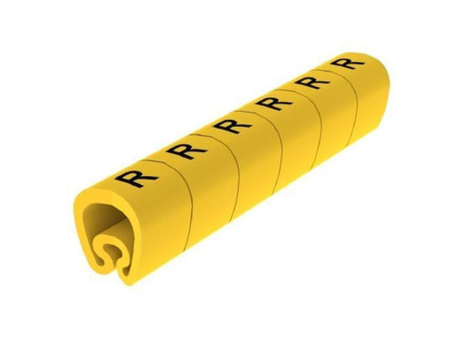 Señalizador PVC plástico 2-5mm-R-Am(B100) - Unex