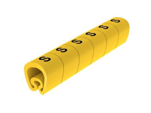 Señalizador PVC plástico 2-5mm-S-Am(B100) - Unex