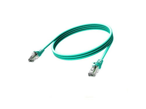 Latiguillo RJ45-RJ45 cat 6 UTP Ls0H 5 M turquesa - Corning