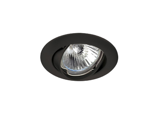 Aro Redondo Orientable Nix 780E para Gu10 Color negro Al - Cristher