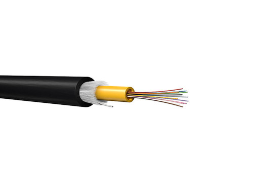 Cable universal sin halógenos 1X12 E9/125 OS2 3500N negro Dca 100M - Leoni
