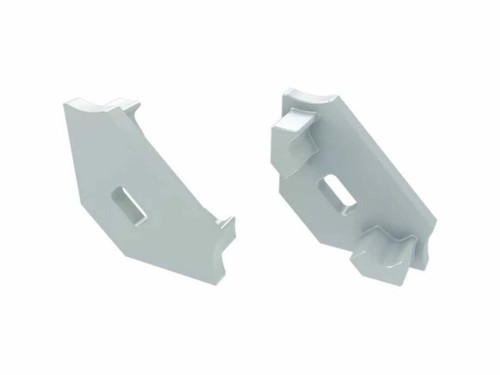 Tapa final con agujero line 15 recessed blanco - Luxlight