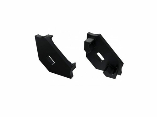 Tapa final con agujero line 15 recessed negro - Luxlight