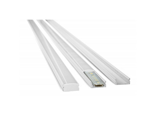 Perfil aluminio tira Led recessed line 7 blanco - Luxlight