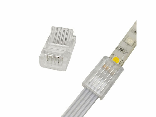 Conector clip inicial para tira Led 10mm con cable - Luxlight