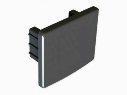 Tapa Final para Perfil Led Line 15 negro - Luxlight