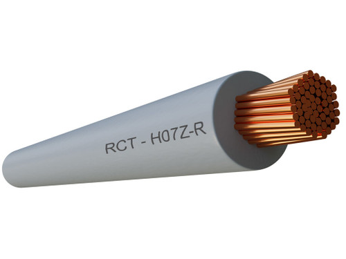 Cable rígido CC Z H07Z R 1X10 gris (Rollo 100m)