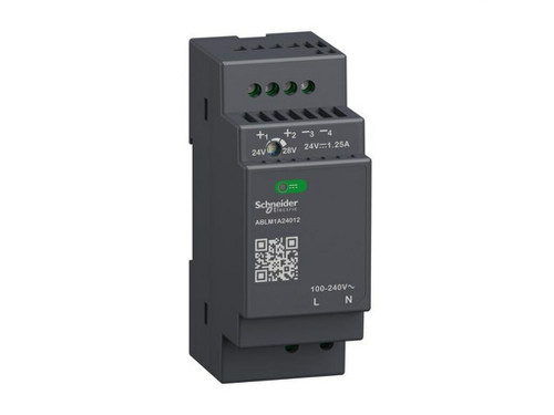 Fuente de alimentación DIN POWER SUPPLY 24V 1.2A modular en carril