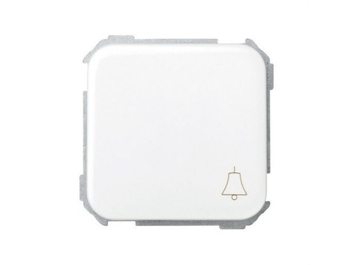 Pulsador grabado campana 10A 250V Simon 31 blanco - Simon