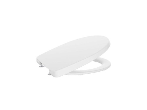 Asiento Y Tapa Victoria N Lacado Amortiguada Blanco 610Mm - Roca