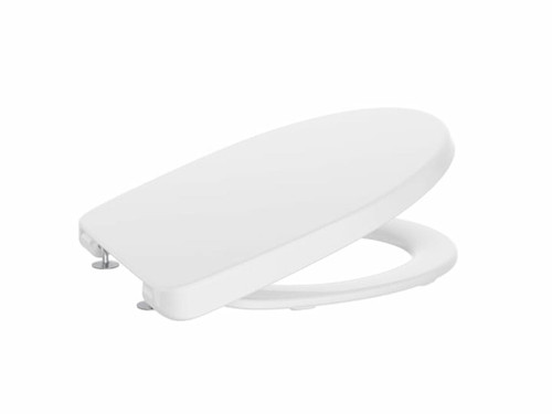 Asiento y tapa Victoria N lacados con bisagras de Acero Inox para Inodoro 610mm