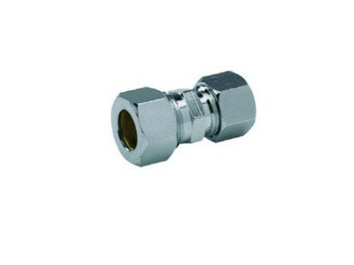 Unión Hermeto Redonda 10-12mm cromo para Gas Butano - Arco