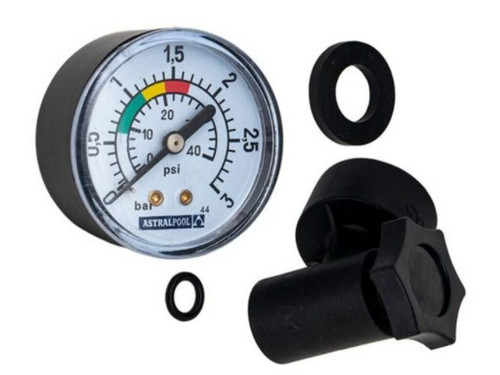 Manómetro 1/8" completo Tapa Rapid actual 4404020041 - Astralpool