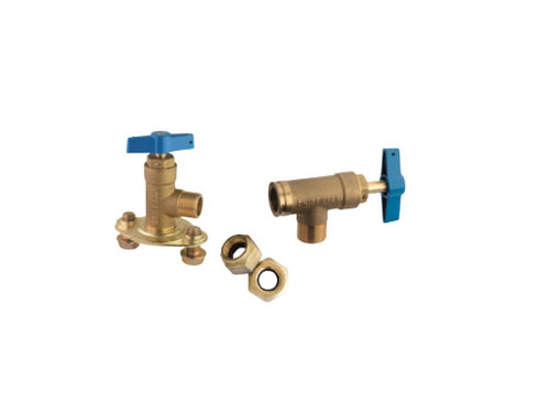 Conjunto válvula salida a 13/15 completa con Manguito 7/8" - Italsan