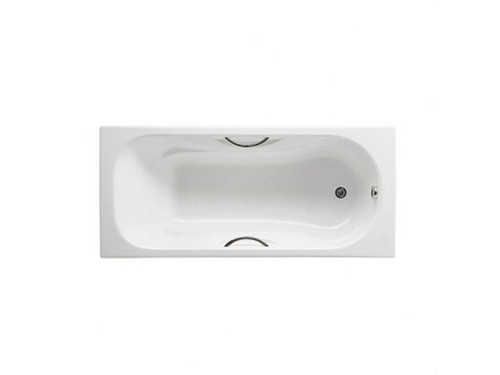 Bañera MALIBU 170x75cm asa cromo blanco - Roca