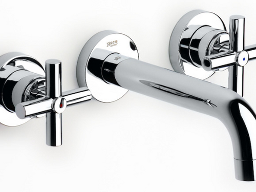 Mezclador lavabo empotrar con aireado LOFT cromo - Roca
