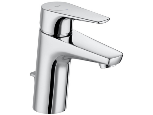 Mezclador para lavabo con aireador+desagüe automático cromo - Roca