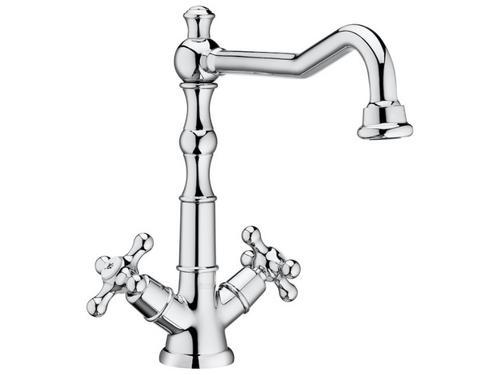 Mezclador lavabo caño alto giratorio CARMEN cromo - Roca