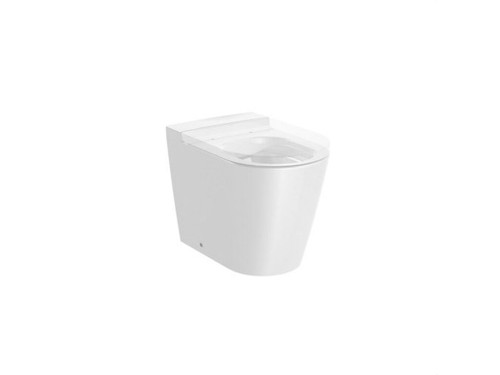 Inodoro tanque alto o empotrable adosado pared INSPIRA ROUND 560mm blanco - Roca