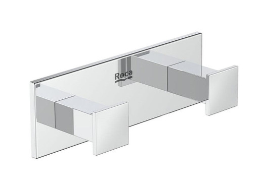 Percha doble HOTELS SQUARE cromado - Roca