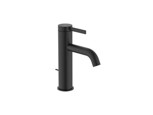 Mezclador para Lavabo Ona con Aireador + Desagüe Automático negro mate - Roca