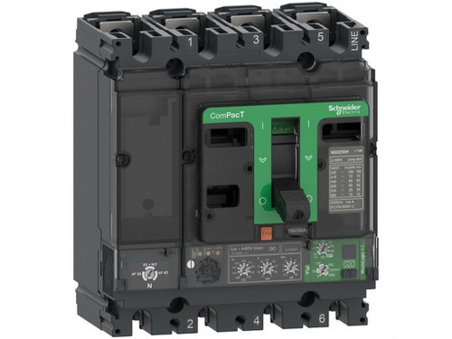 Bloque de corte NSX250F 36KA AC 4P4R 250A 4.2 - Schneider Electric