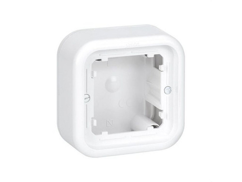 Caja superficie baja 1 elemento Simon 31 blanco - Simon