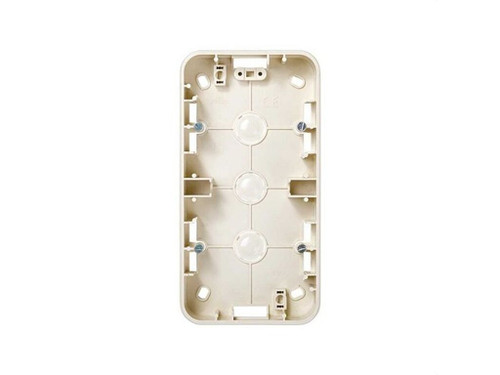 Caja superficie baja 2 elementos Simon 75 marfil - Simon