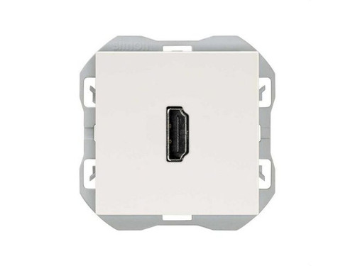 Conector H-H HDMI 2.0 4K Simon 270 blanco - Simon