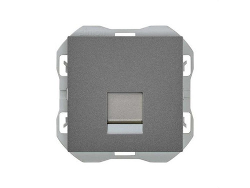 Tapa SIMON 270 RJ45 con conector titanio - Simon