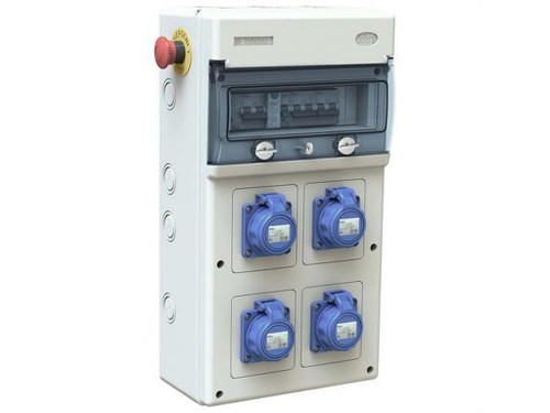 Cuadro industrial montado de 11 elementos 270x500x160 - Solera