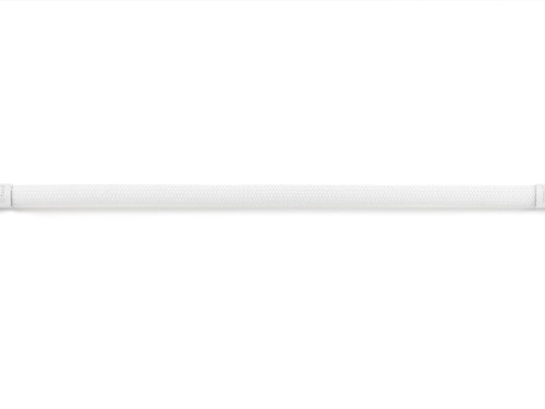 Tubo Flexo Tucai Taq Premium Trenzado blanco Racorería blanco mate HH 3/8"-3/8" 300mm - Tucai