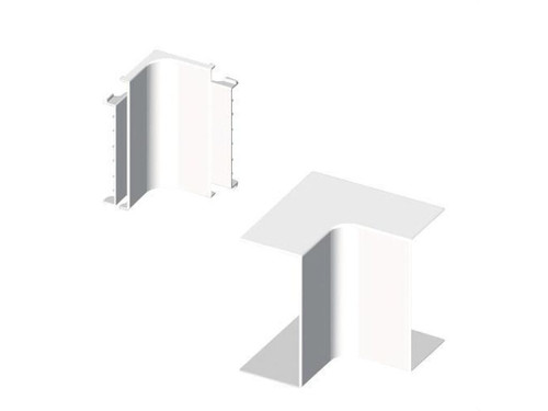 Angulo interior PVC 72/73 para 73088 U24X blanco nieve - Unex